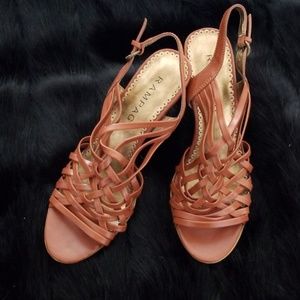 Rampage Basket Weave Platform Sandal